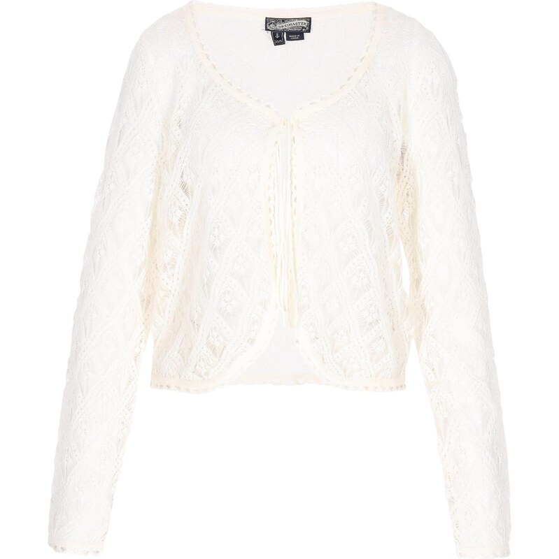 DreiMaster Vintage Kardigán Vintage šedobiela 65876198