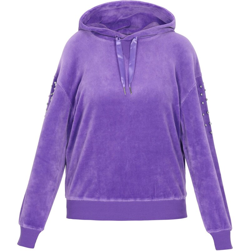 faina Mikina Fashion Look fialová 65876169