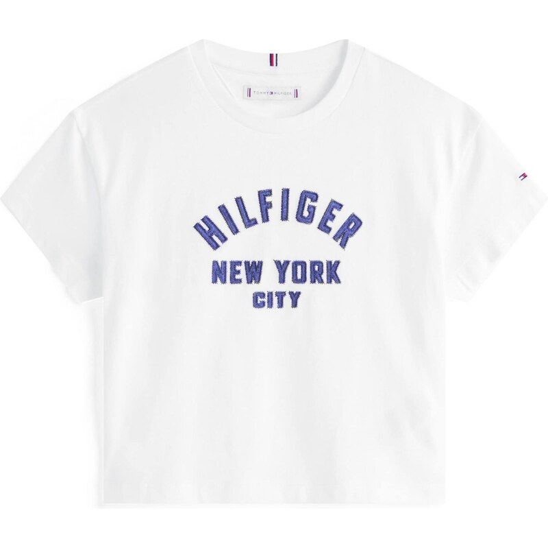 TOMMY HILFIGER Tričko tmavomodrá / čierna / biela 64017983