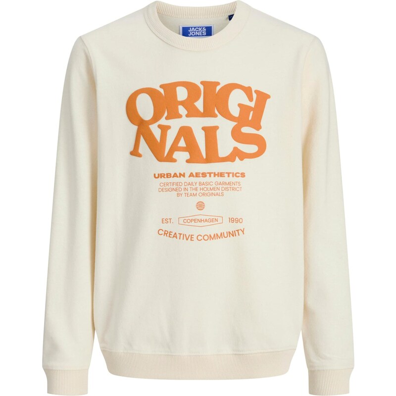 Jack & Jones Junior Mikina nebielená / mandarínková 64284459