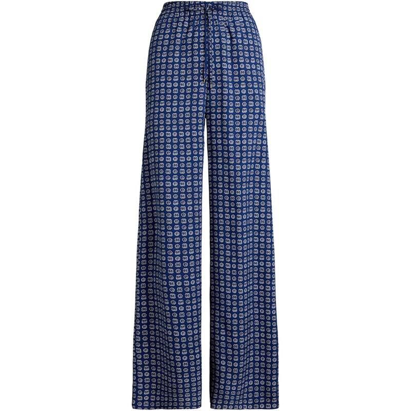 Lauren Ralph Lauren Nohavice tmavomodrá / biela 64018988