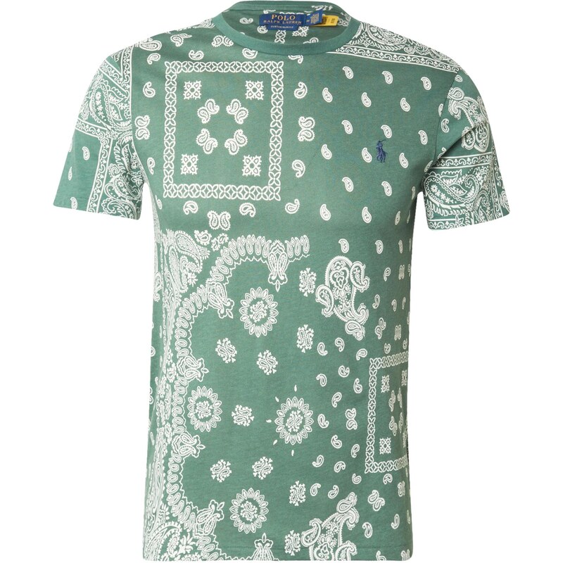 Polo Ralph Lauren Tričko jedľová / biela 64019157