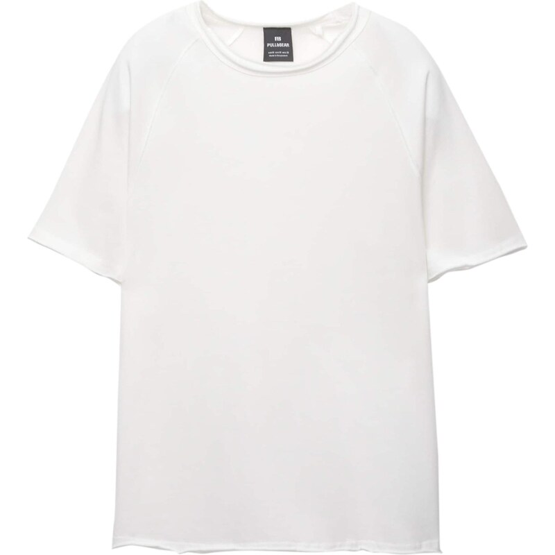 Pull&Bear Tričko šedobiela 64167217