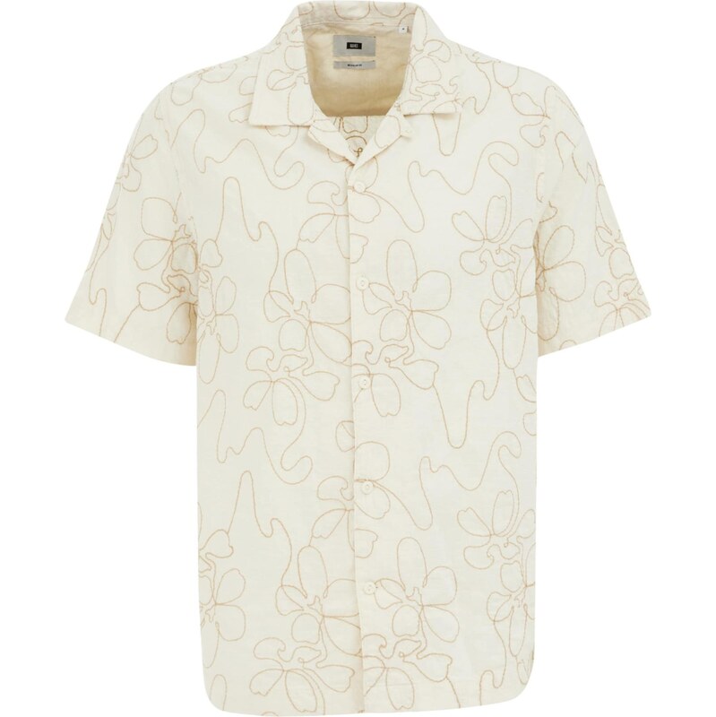 WE Fashion Košeľa béžová / slonová kosť 64019020