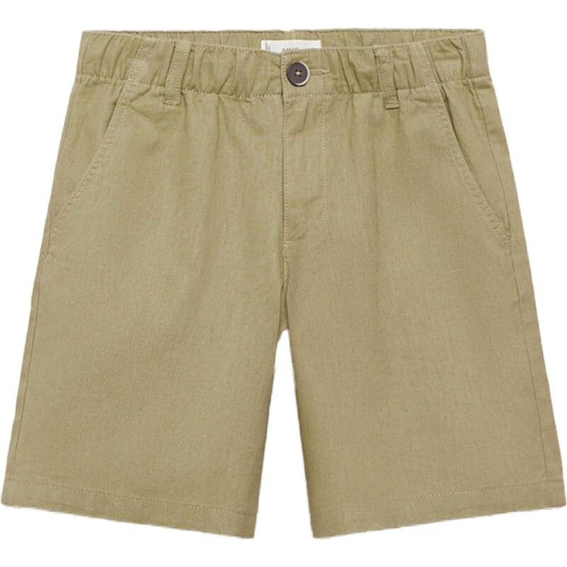 MANGO KIDS Nohavice LIAM kaki 64019238