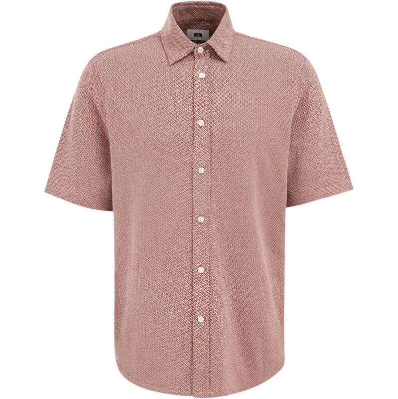 WE Fashion Košeľa svetločervená / biela 64019289