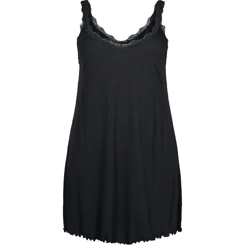 Zizzi Nočná košieľka Mliv čierna 67276980