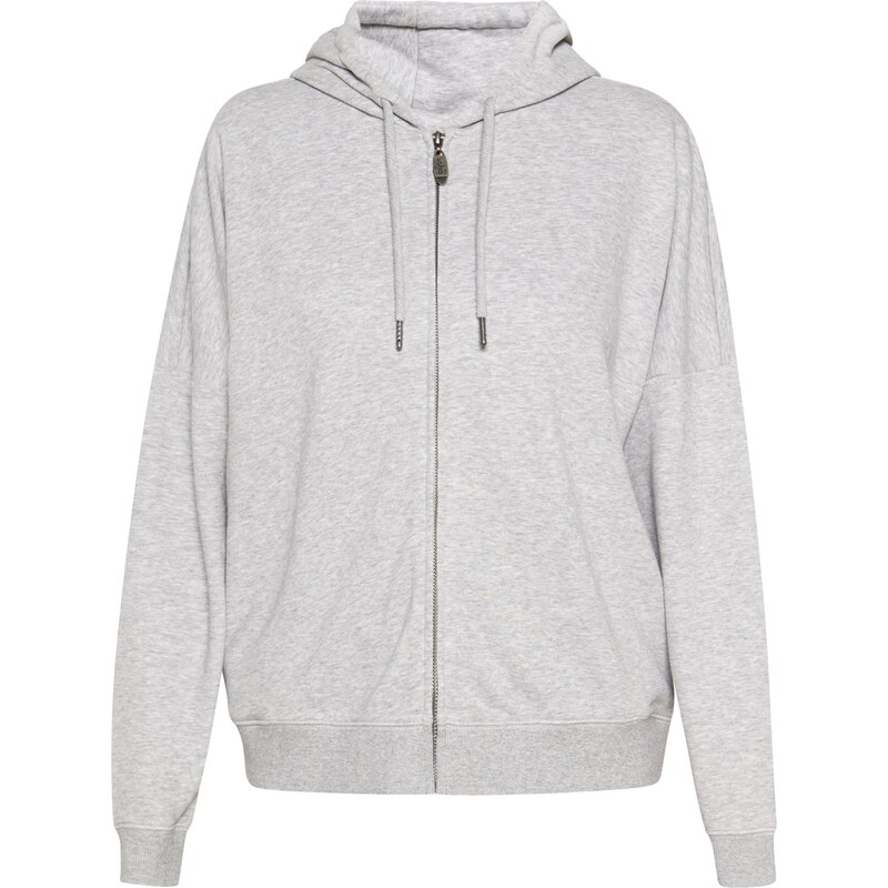 usha BLUE LABEL Tepláková bunda sivá melírovaná 65876622