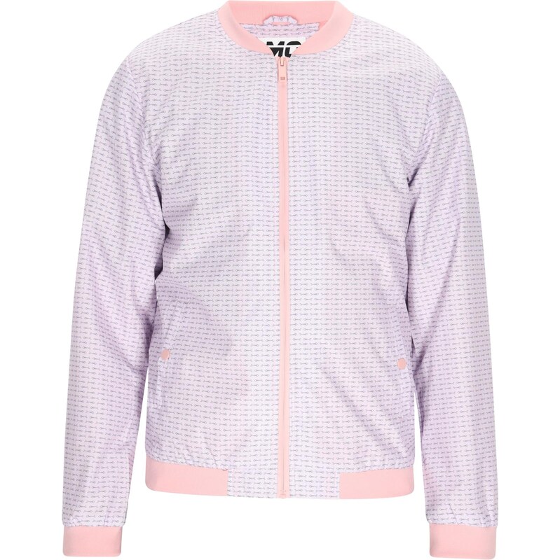 Mo ATHLSR Prechodná bunda sivá / orgovánová / ružová 65644801