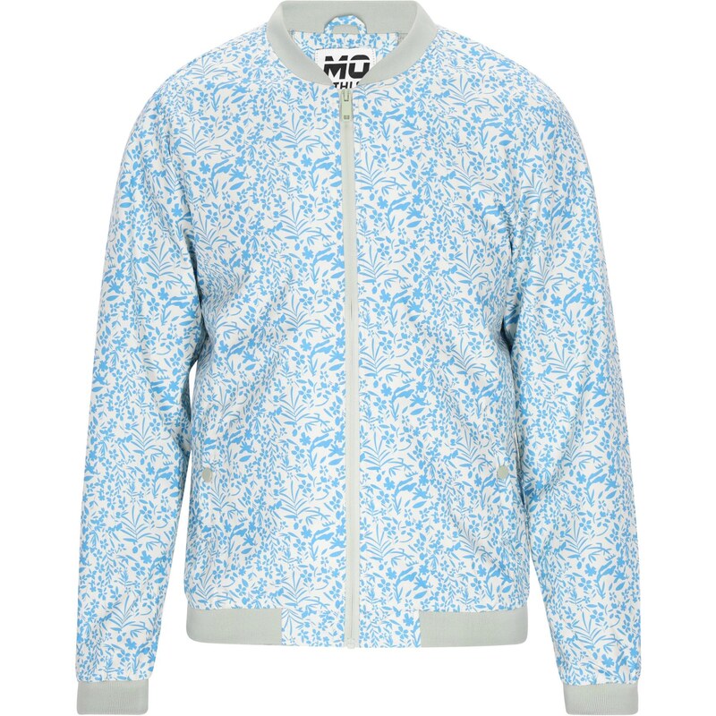 Mo ATHLSR Prechodná bunda azúrová / sivá / biela 64395263