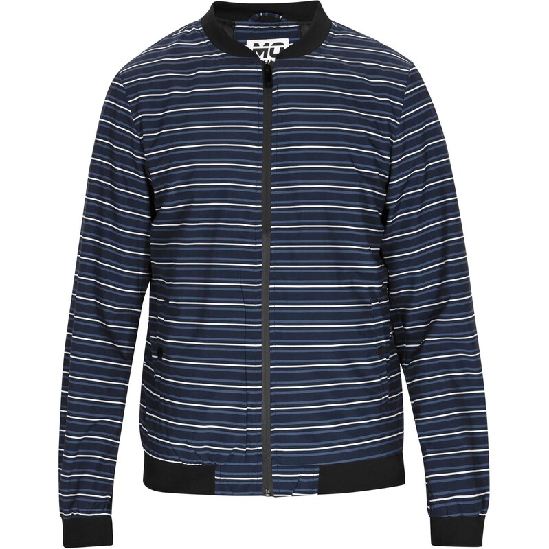 Mo ATHLSR Prechodná bunda dymovo modrá / tmavomodrá / biela 64395280