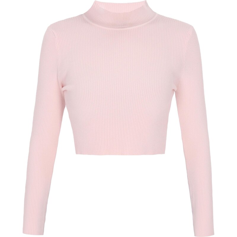 MYMO Sveter Comfy pastelovo ružová 65730842