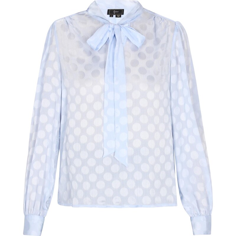 faina Blúzka svetlomodrá 65875375