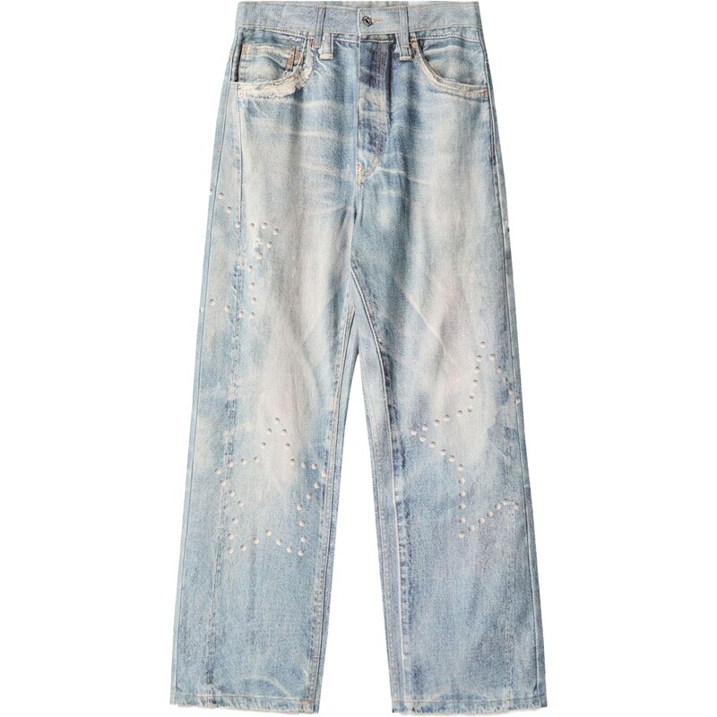 Bershka Džínsy modrá denim 65880198