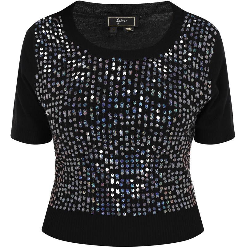 faina Sveter čierna 65875722