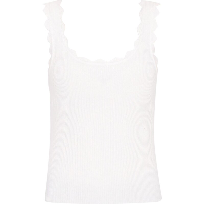 MYMO Vyšívaný top biela 65772610