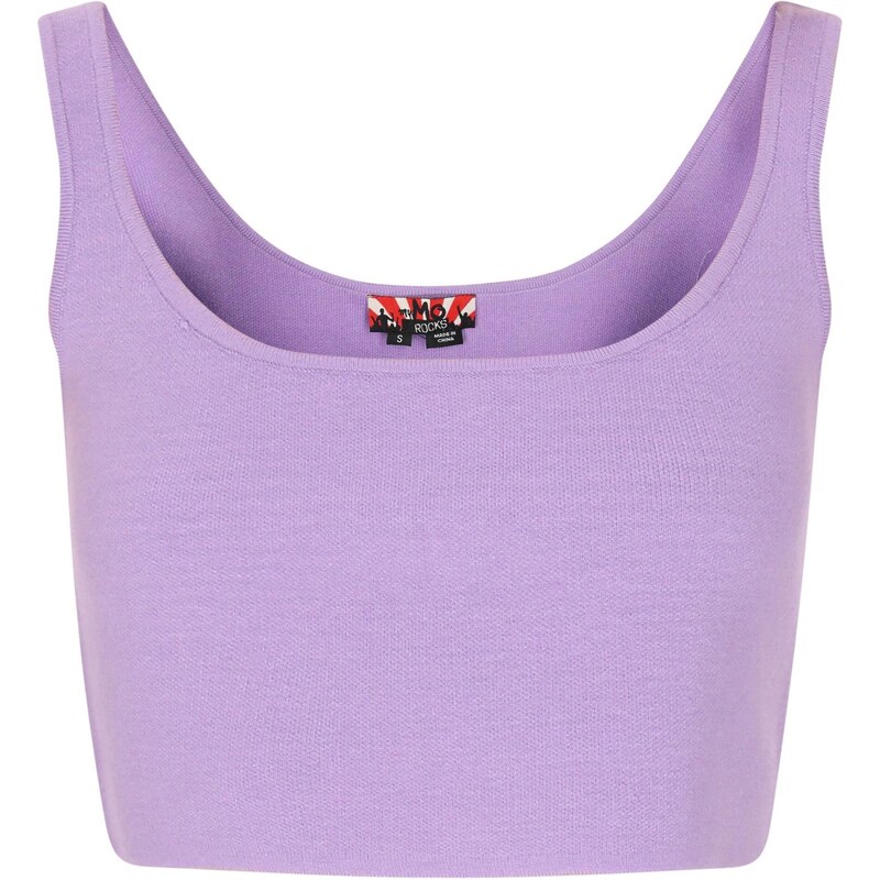 MYMO Vyšívaný top fialová 65875744