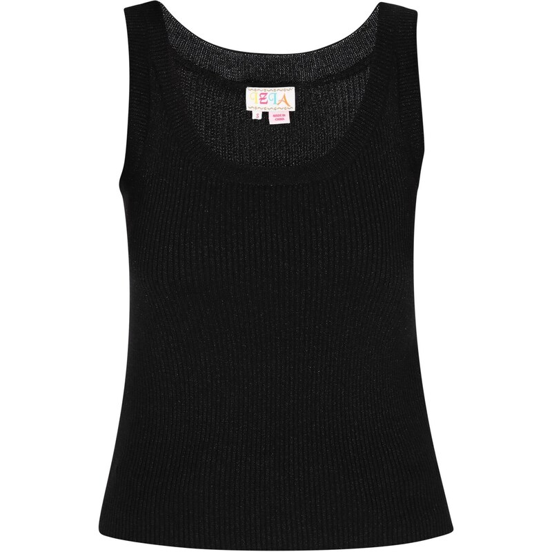 IZIA Vyšívaný top čierna 65648731