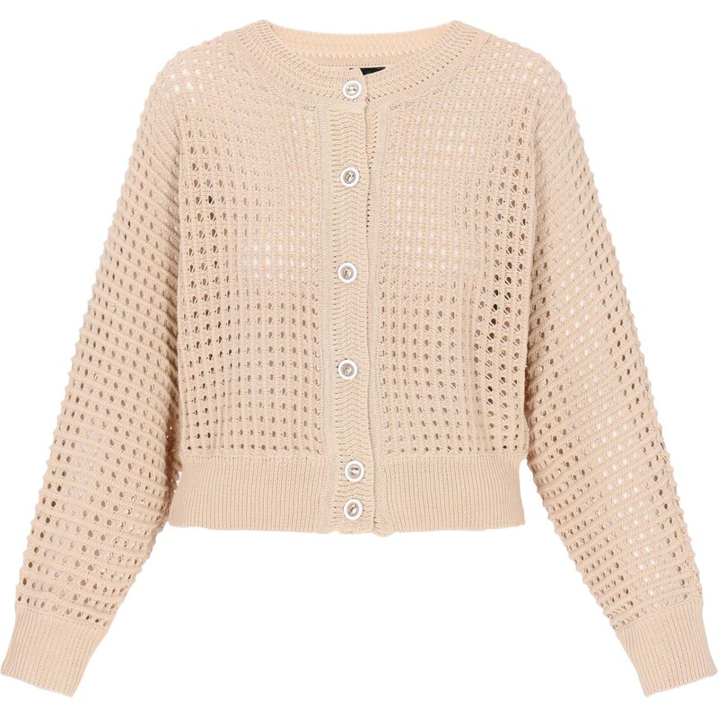 DreiMaster Klassik Kardigán béžová 64087401