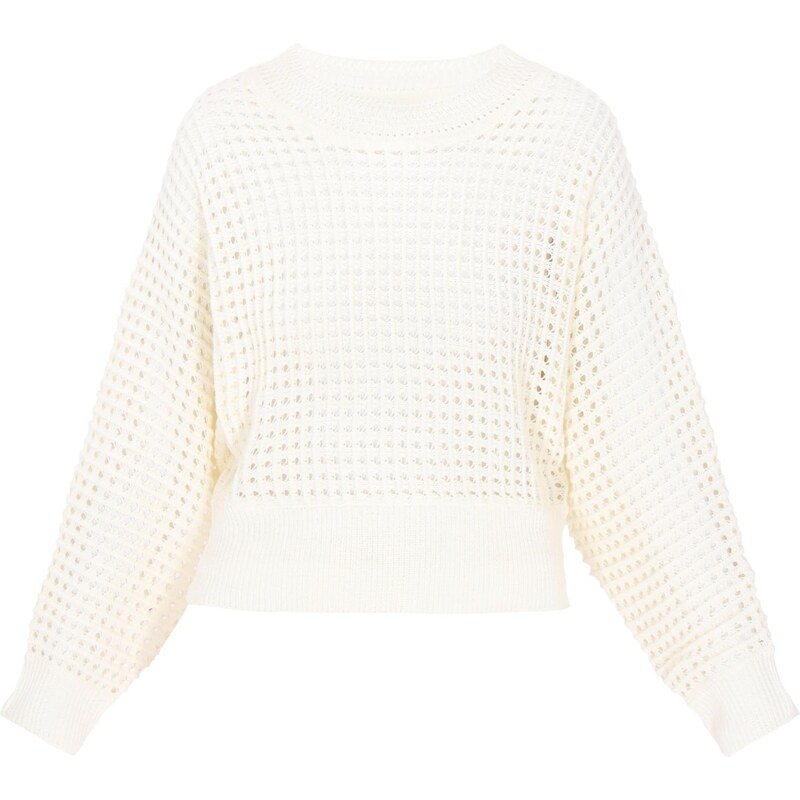 DreiMaster Klassik Sveter šedobiela 65875794