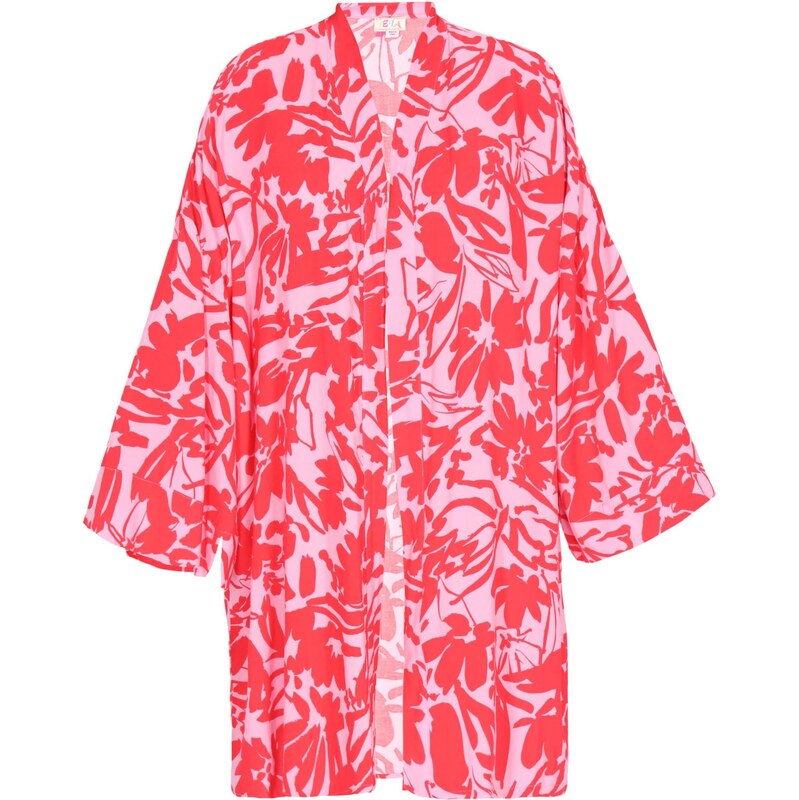 IZIA Kimono staroružová / svetločervená 64389985