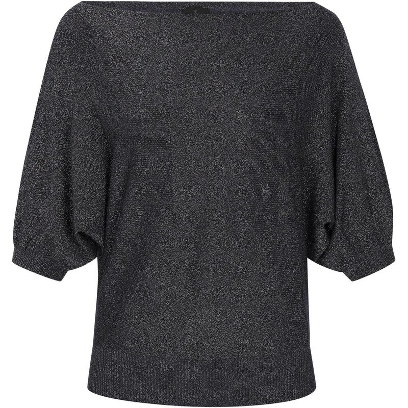 DreiMaster Klassik Sveter čierna / strieborná 65875803