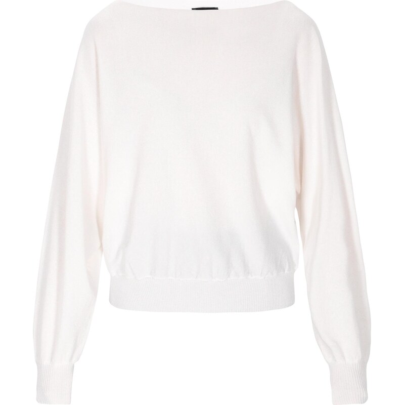 DreiMaster Klassik Sveter Classic Look biela 65875813