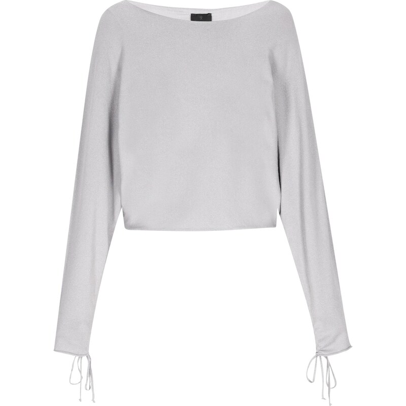 DreiMaster Klassik Sveter Classic Look sivá 65875812