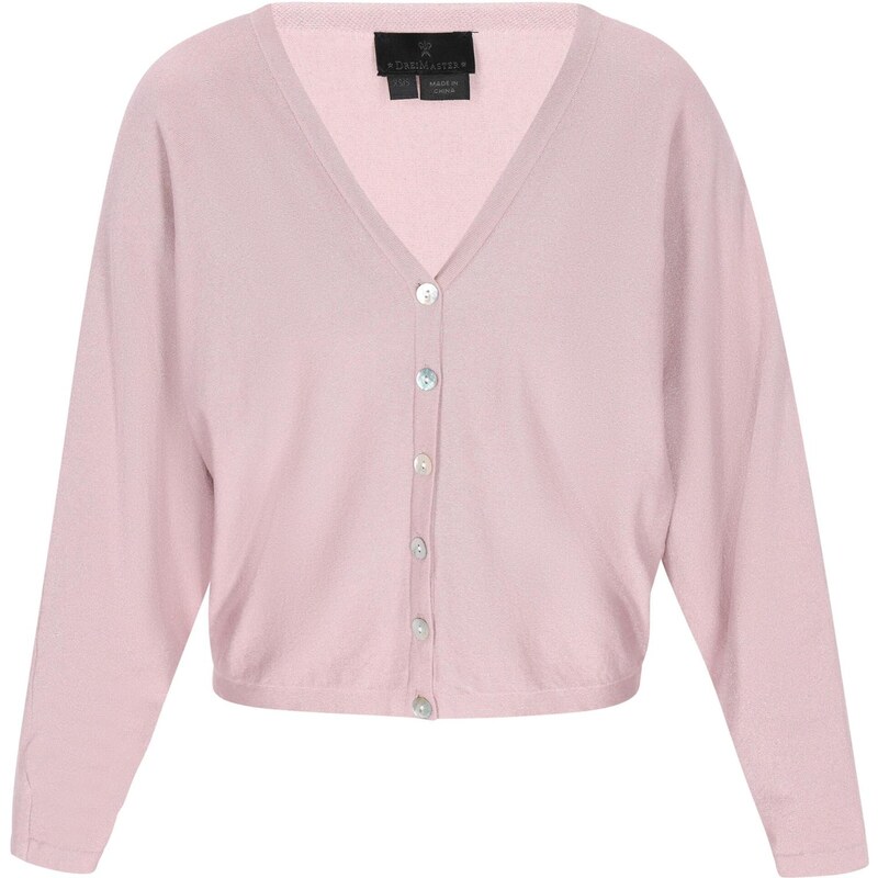 DreiMaster Klassik Kardigán Classic Look staroružová 64087404