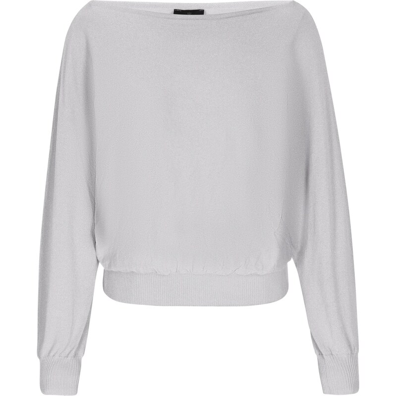 DreiMaster Klassik Sveter Classic Look striebornosivá 65875831