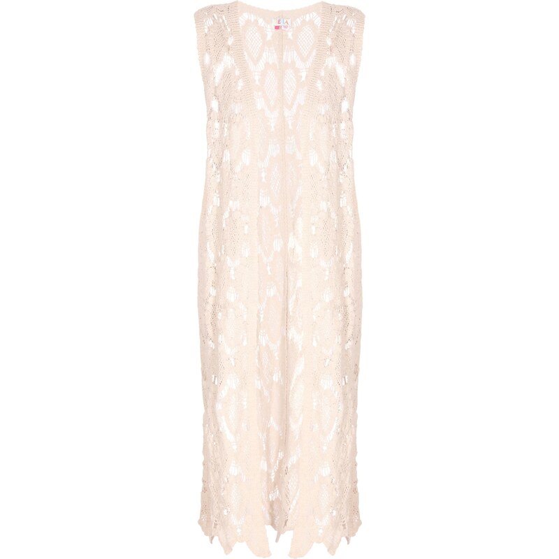 IZIA Pletená vesta Boho krémová 64201398