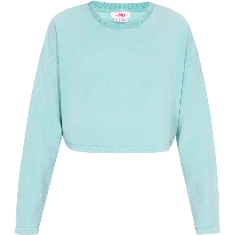 MYMO Mikina Fashion Look tyrkysová 65875973