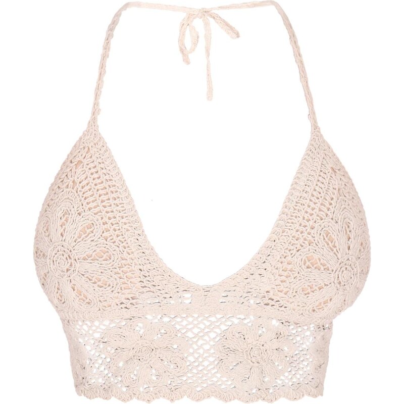 IZIA Vyšívaný top Boho krémová 65376767