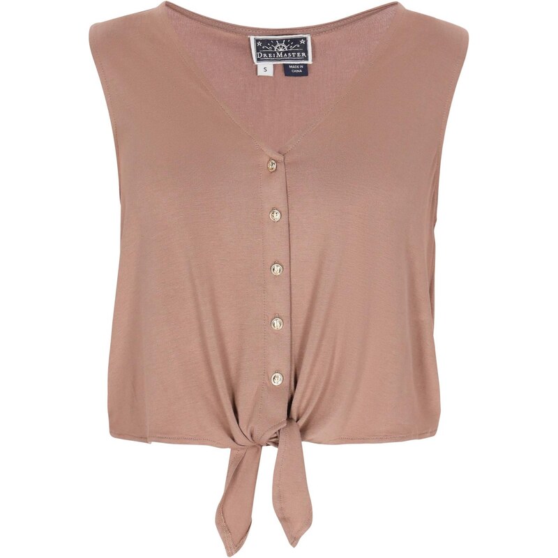 DreiMaster Maritim Top farba ťavej srsti 65876030