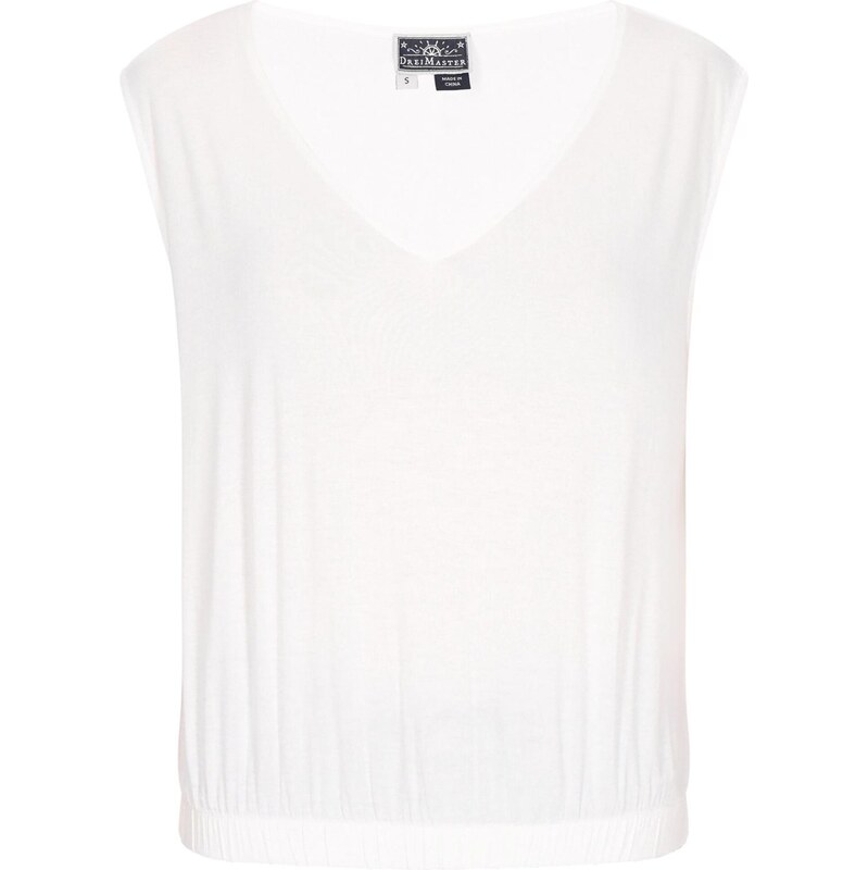 DreiMaster Maritim Top Everyday Fashion prírodná biela 65876065