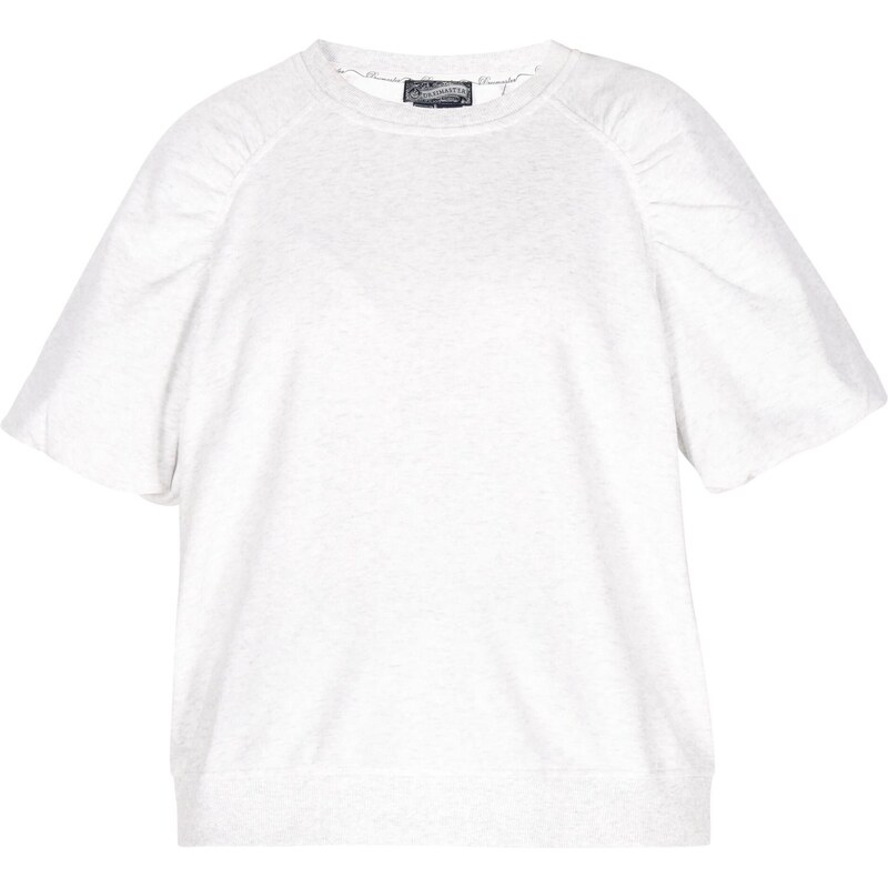 DreiMaster Vintage Mikina Fashion Look biela melírovaná 65876074