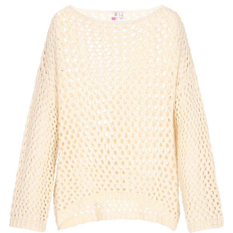 IZIA Sveter Fashion Look krémová 65876121