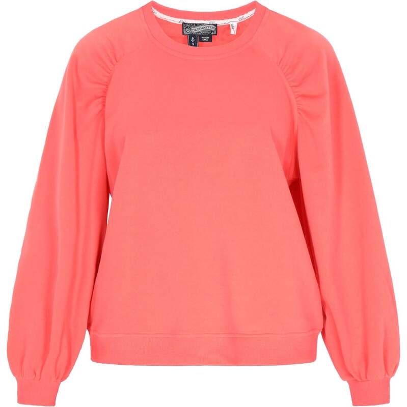 DreiMaster Vintage Mikina Classic Look koralová 65876117