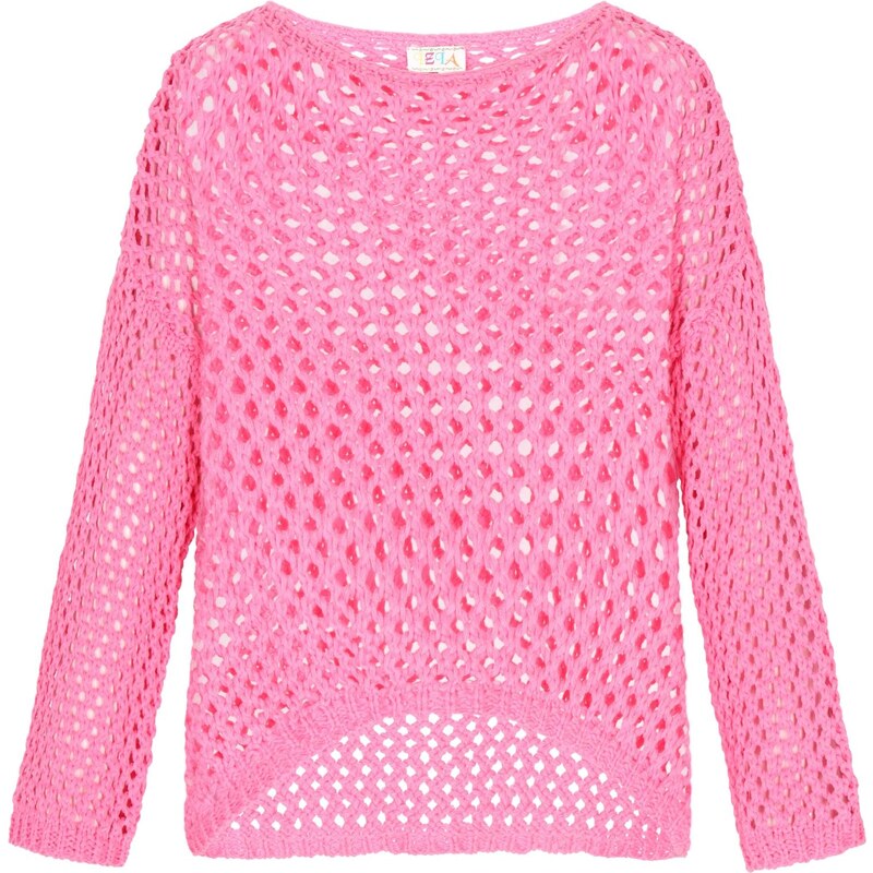 IZIA Sveter Fashion Look svetloružová 65876133