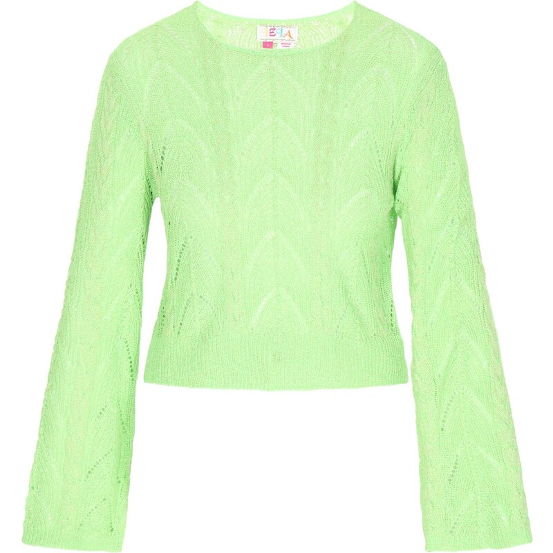 IZIA Sveter Fashion Look svetlozelená 65876134