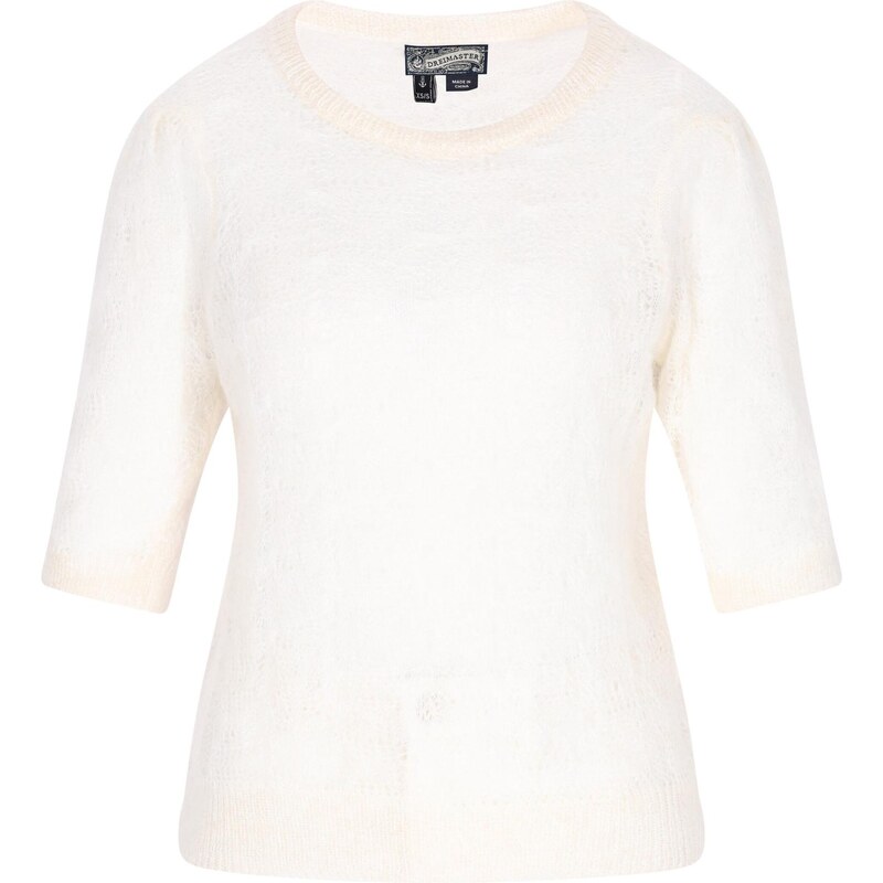 DreiMaster Vintage Sveter Vintage šedobiela 65146366