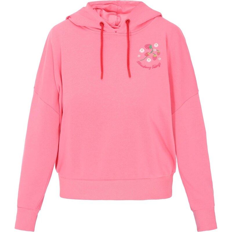 MYMO Mikina Back to School smaragdová / pitaya / malinová / biela 65876220