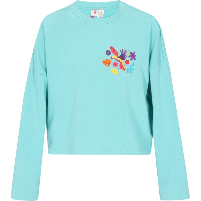 IZIA Mikina Boho tyrkysová / žltá / tmavofialová / červená 65876237