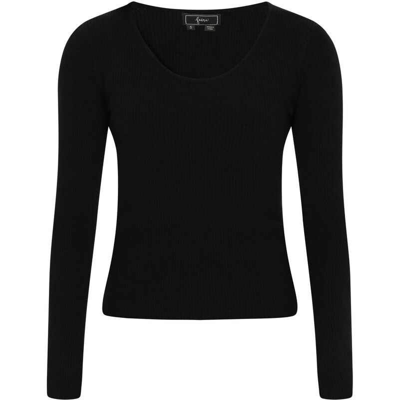 faina Sveter Fashion Look čierna 65772635
