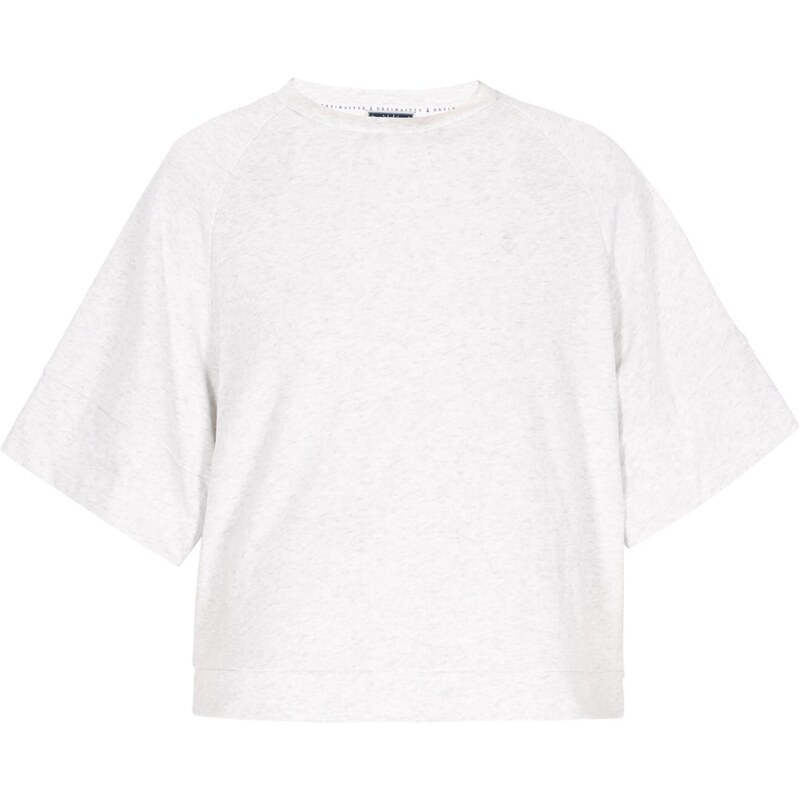 DreiMaster Maritim Mikina biela melírovaná 65876250