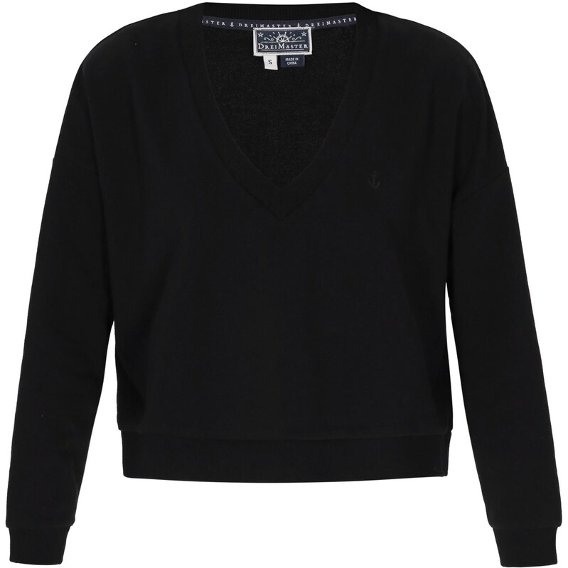 DreiMaster Maritim Mikina Maritim čierna 65876259