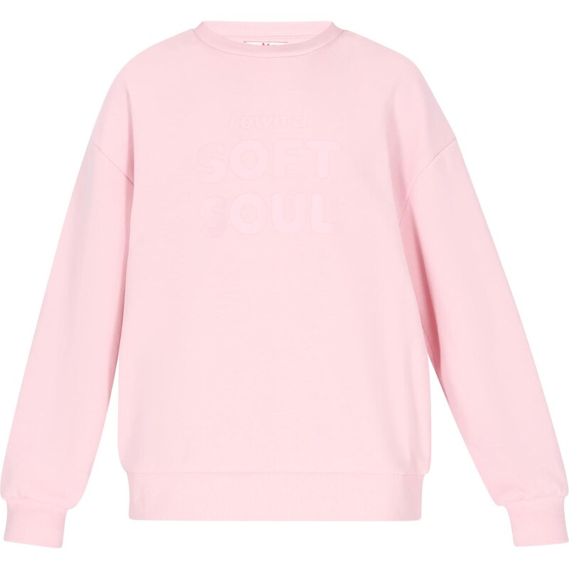 MYMO Mikina Back To School ružová 65876274