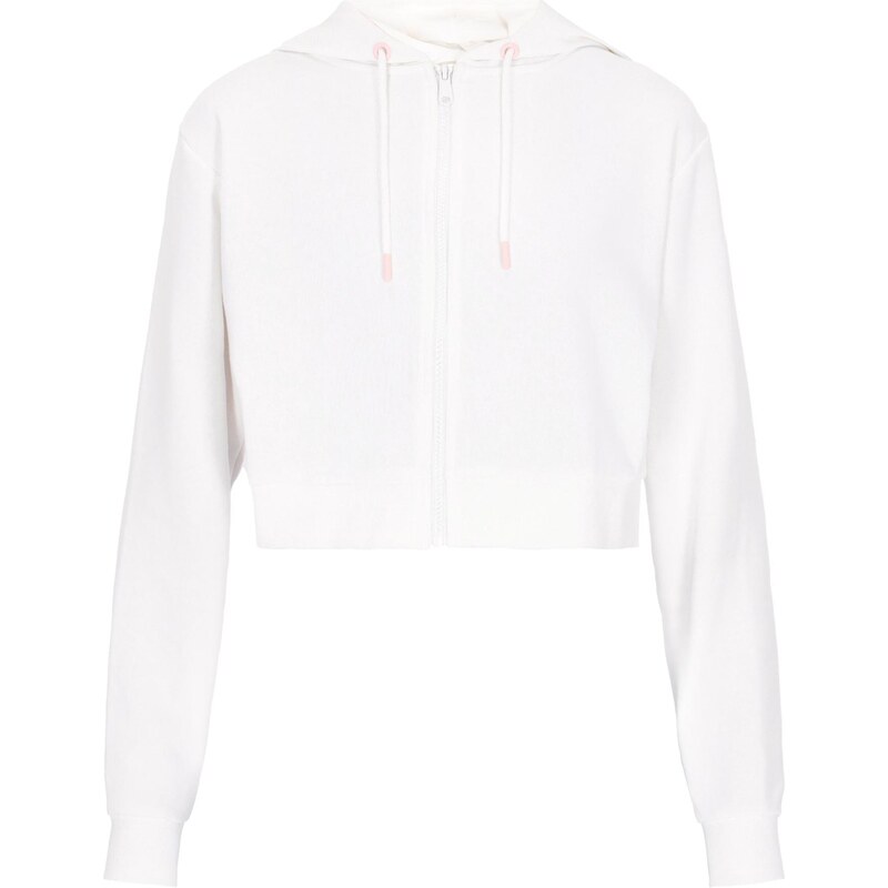 MYMO Tepláková bunda Back To School biela 65649357