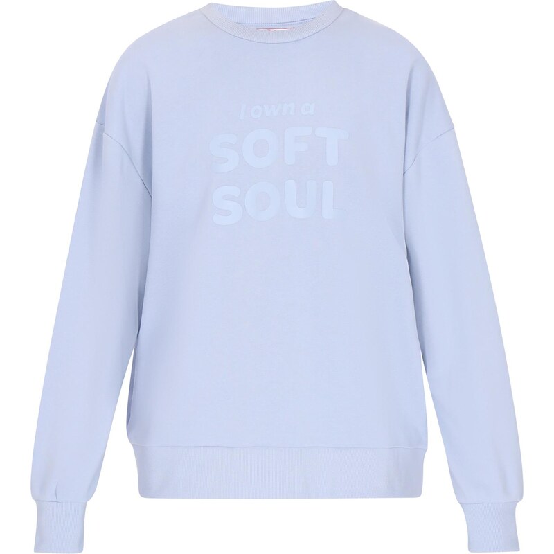 MYMO Mikina Back To School svetlomodrá 65876299