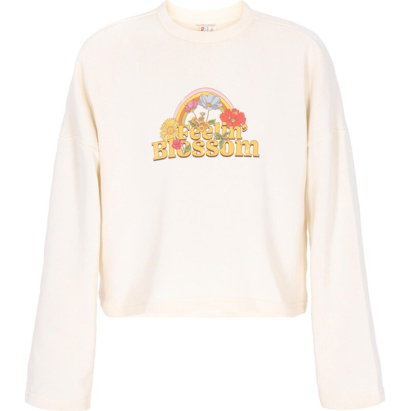 IZIA Mikina Boho krémová / svetlomodrá / žltá / červená 65876304